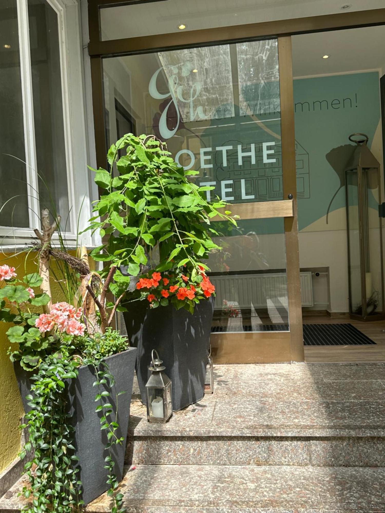 Goethe Hotel Bad Pyrmont Exteriör bild