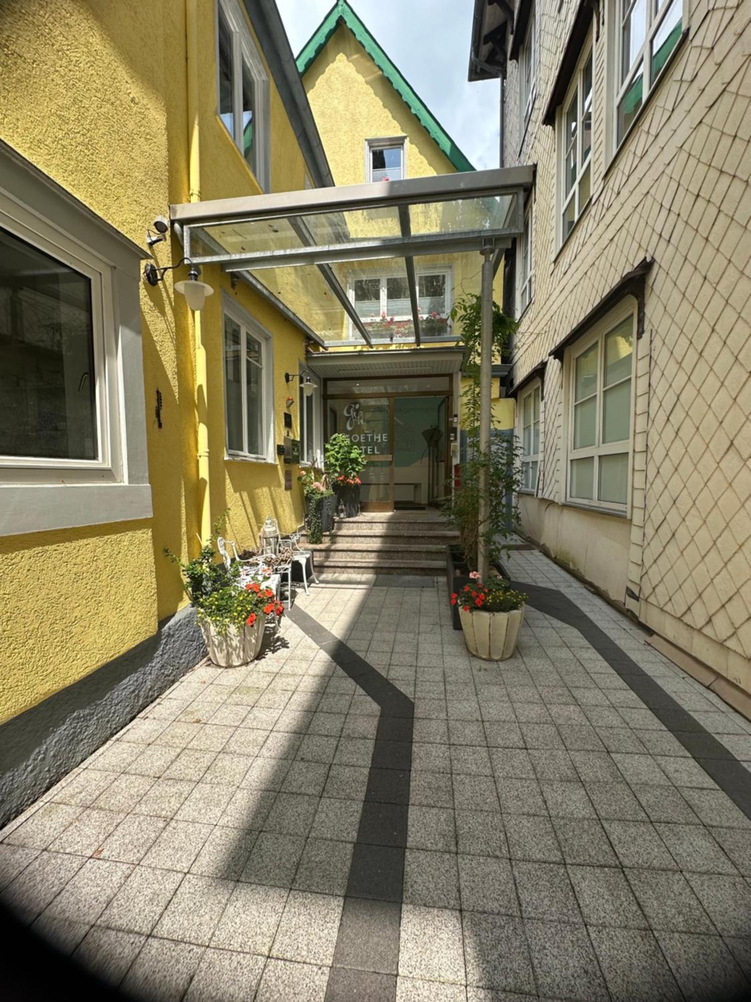 Goethe Hotel Bad Pyrmont Exteriör bild